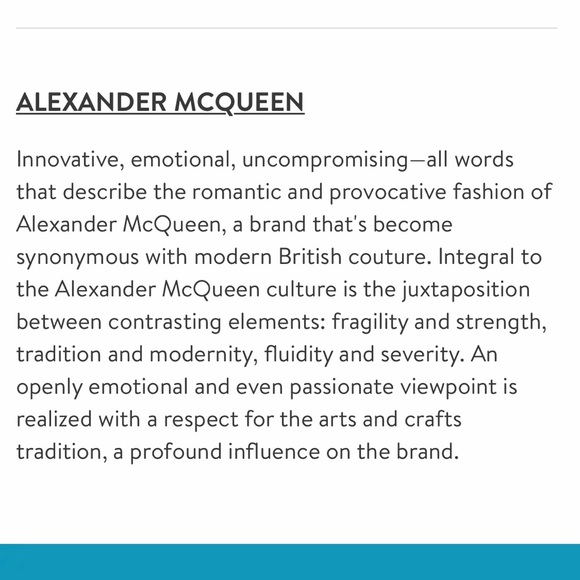 Alexander McQueen Leather pants